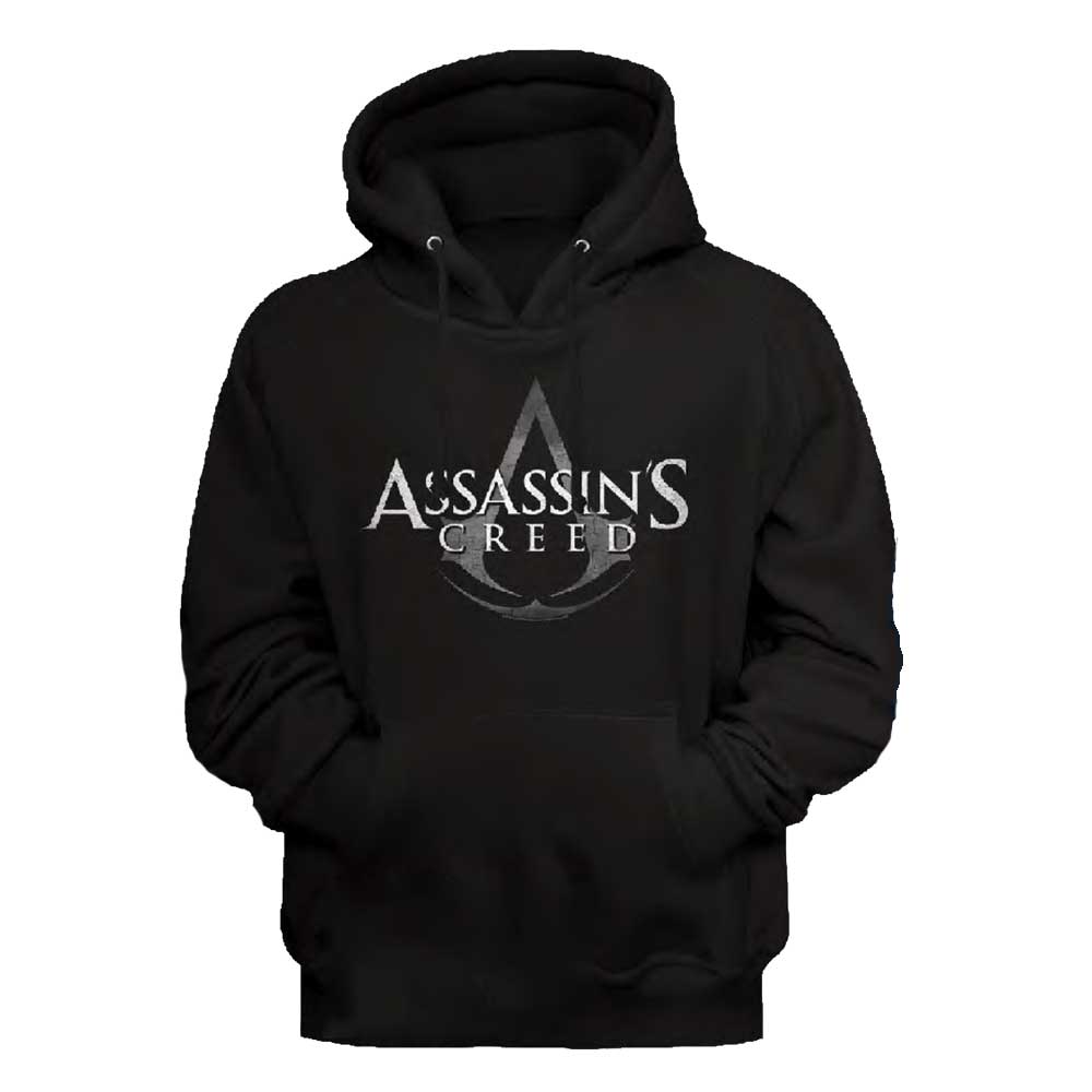 ASSASSINS CREED アサシンクリード Logo ブラック パーカー・スウェット メンズ 公式 オフィシャル