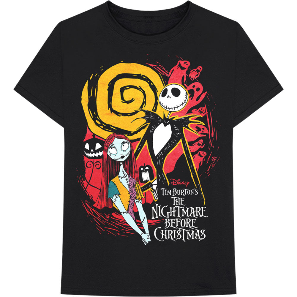 NIGHTMARE BEFORE CHRISTMAS ナイトメアー・ビフォア・クリスマス - Ghosts / Tシャツ / メンズ 【公式 / オフィシャル】