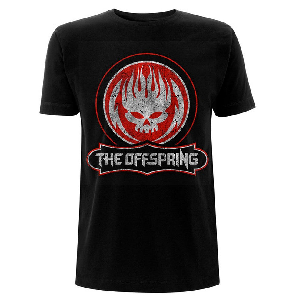 OFFSPRING オフスプリング (結成 40周年 ) - Distressed Skull / Tシャツ / メンズ 【公式 / オフィシャル】