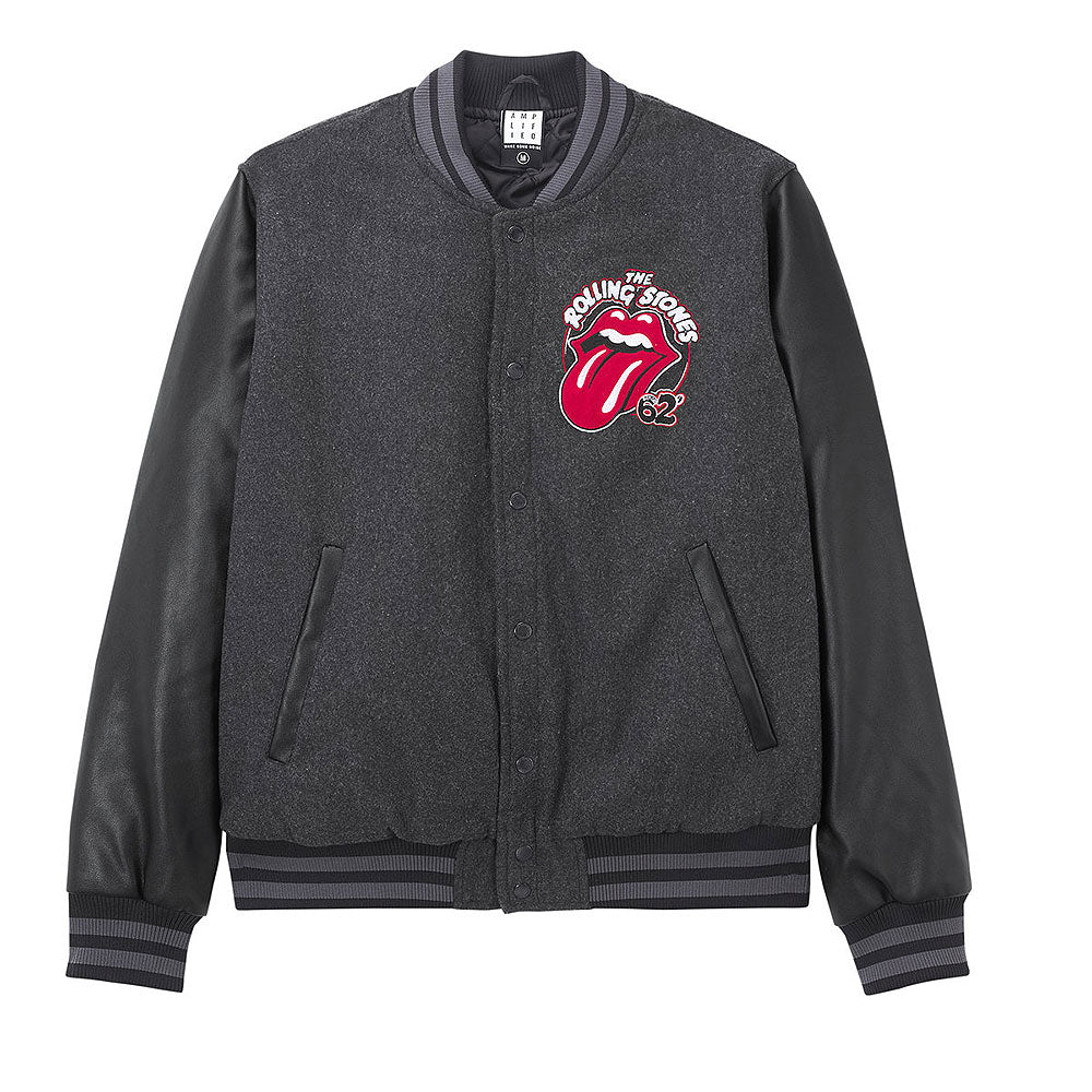 ROLLING STONES ローリングストーンズ (デビュー作 60周年 ) - VARSITY JACKET / Amplified（ ブランド ） / アウター / メンズ 【公式 / オフィシャル】