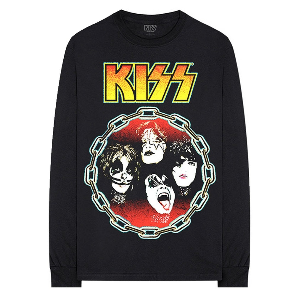 
                  
                    KISS キッス (デビュー 50周年 ) - You Wanted The Best / バック＆アームプリントあり / 長袖 / Tシャツ / メンズ 【公式 / オフィシャル】
                  
                