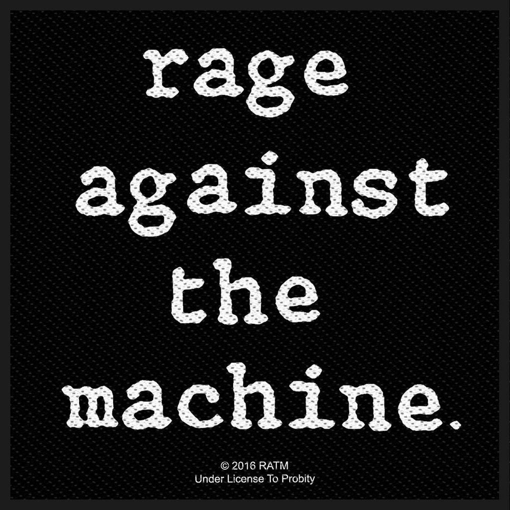 RAGE AGAINST THE MACHINE レイジアゲインストザマシーン - Logo / ワッペン 【公式 / オフィシャル】