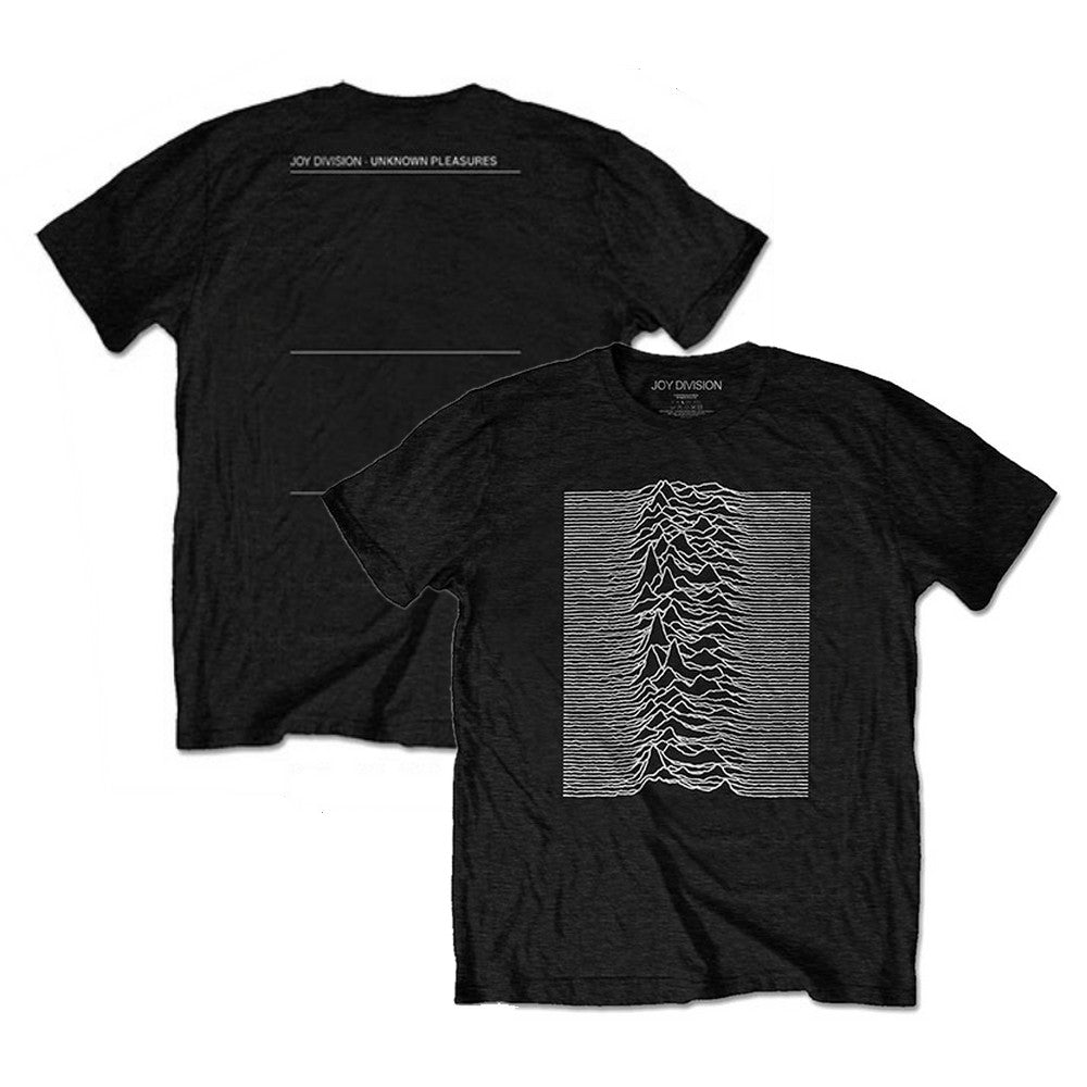 JOY DIVISION ジョイディビジョン (デビュー 45周年 ) - Unknown Pleasures / バックプリントあり / Tシャツ / メンズ 【公式 / オフィシャル】