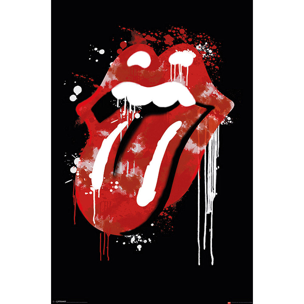 
                  
                    ROLLING STONES ローリングストーンズ (デビュー作 60周年 ) - Graffiti Lips / ポスター 【公式 / オフィシャル】
                  
                