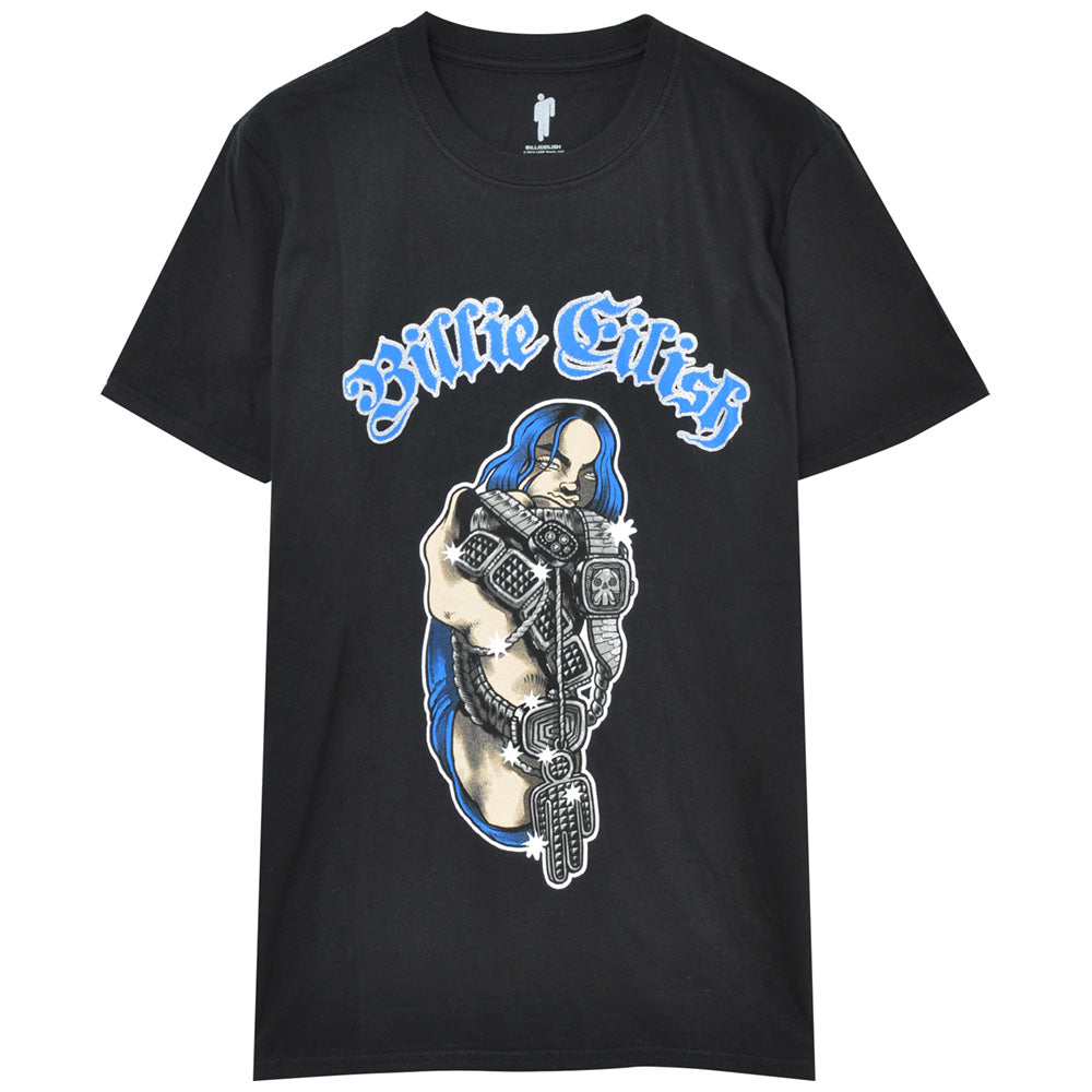 BILLIE EILISH ビリーアイリッシュ (新作 発売 ) Bling Tシャツ メンズ  公式 オフィシャル