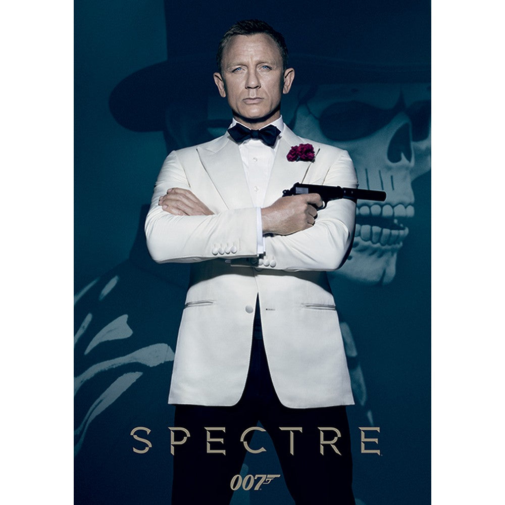 JAMES BOND ジェームズボンド - Spectre / Skull / ポストカード・レター 【公式 / オフィシャル】