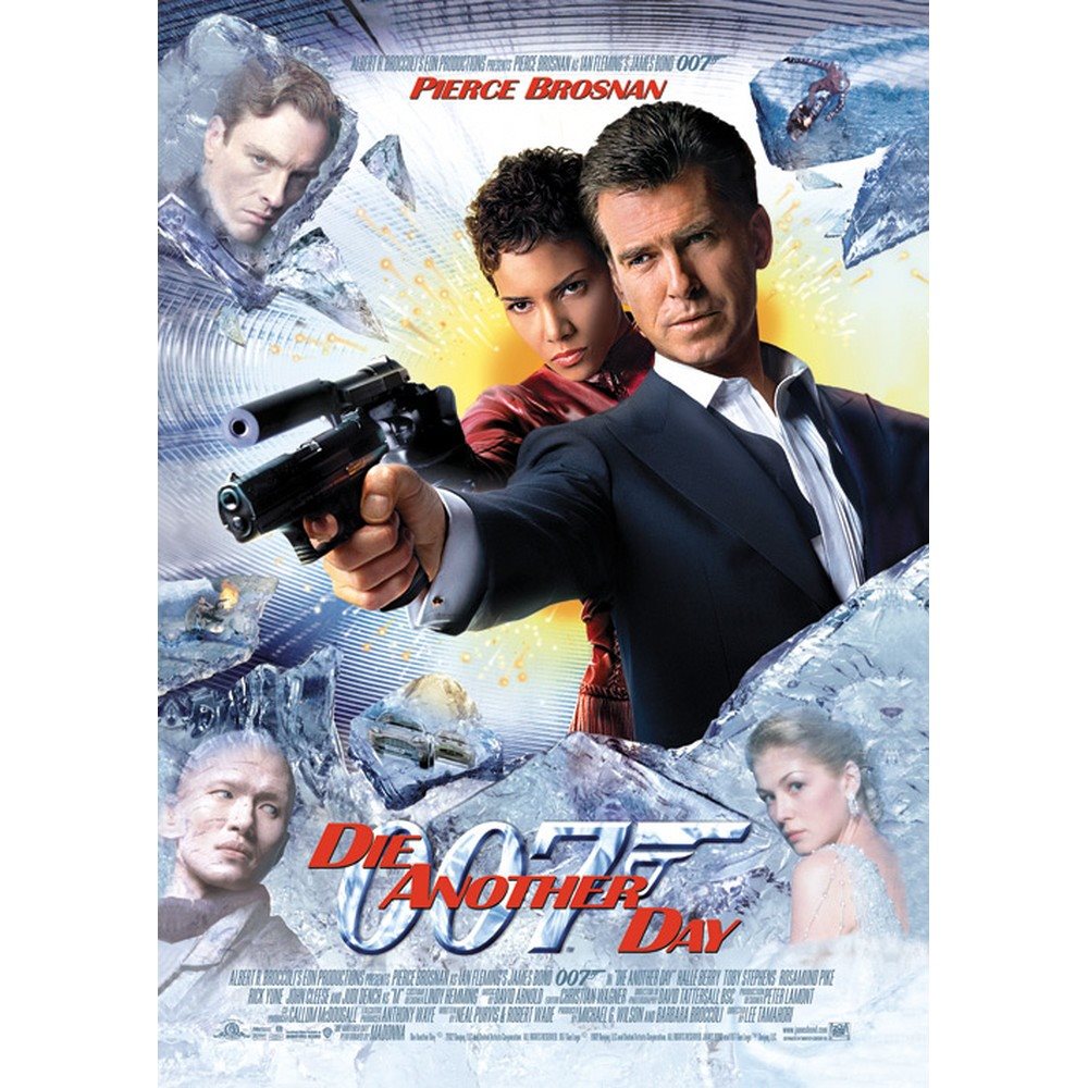 JAMES BOND ジェームズボンド - Die Another Day / ポストカード・レター 【公式 / オフィシャル】