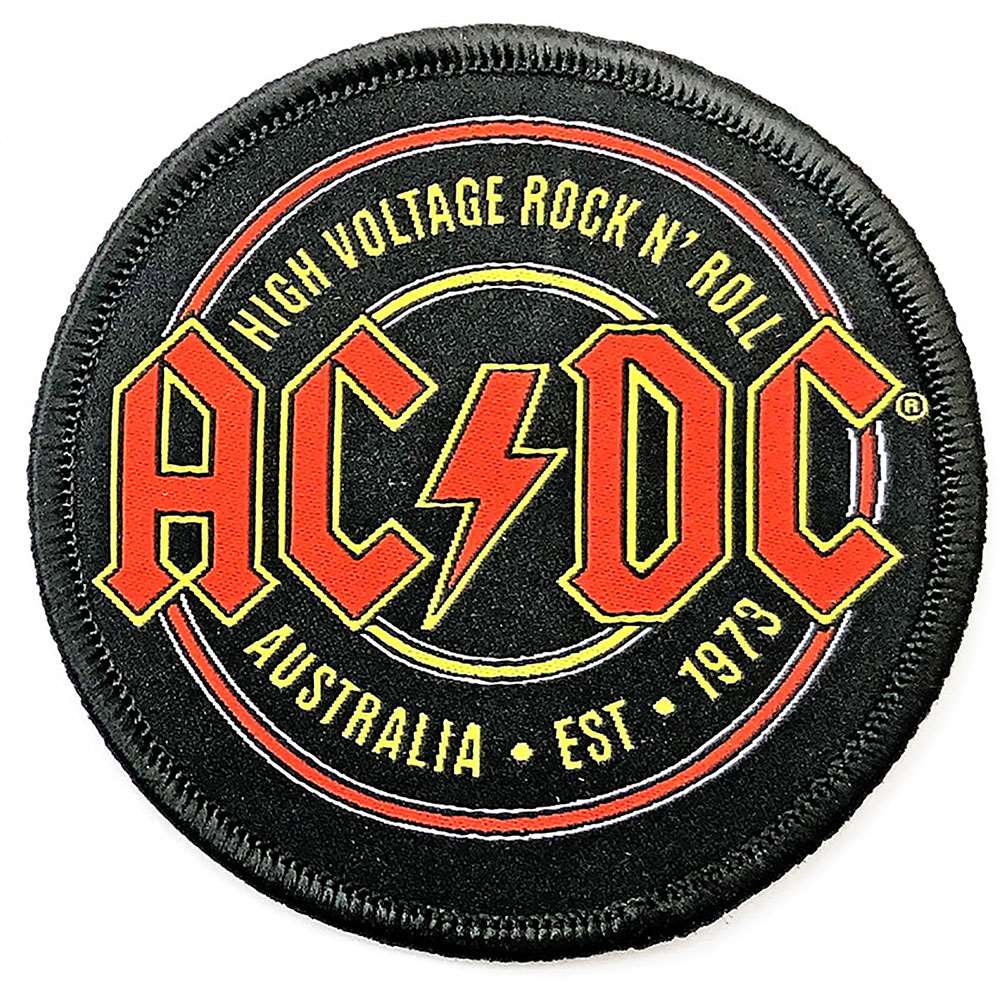 AC/DC エーシーディーシー Est. 1973 ワッペン 公式 オフィシャル