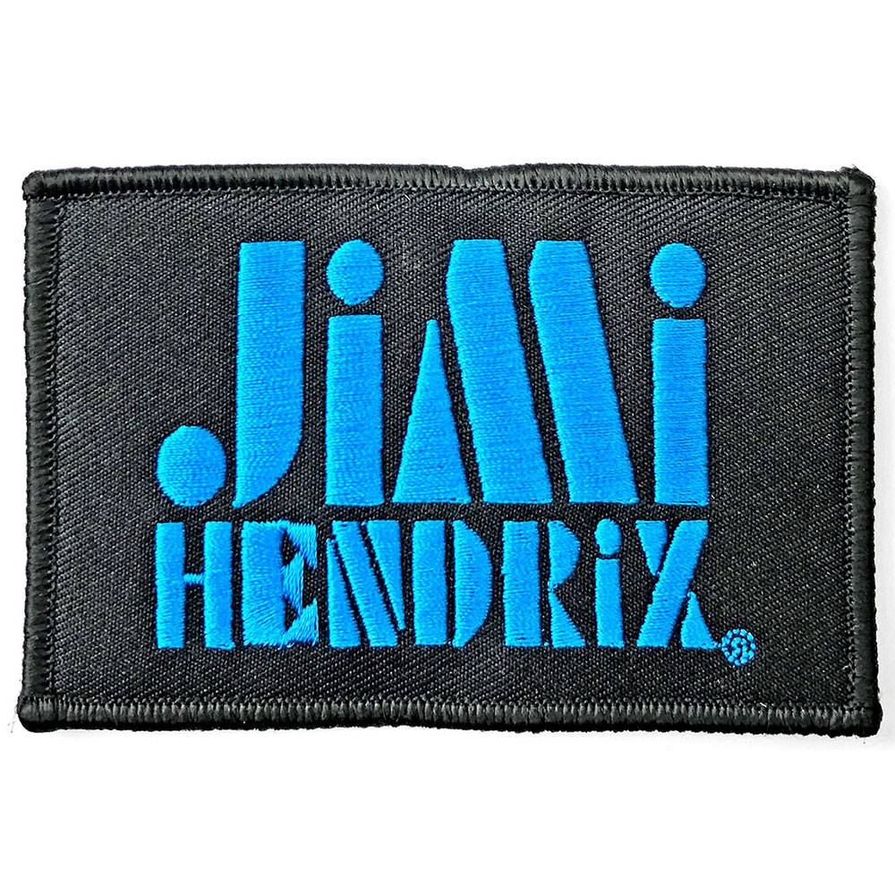 JIMI HENDRIX ジミヘンドリックス - Stencil Logo / ワッペン 【公式 / オフィシャル】