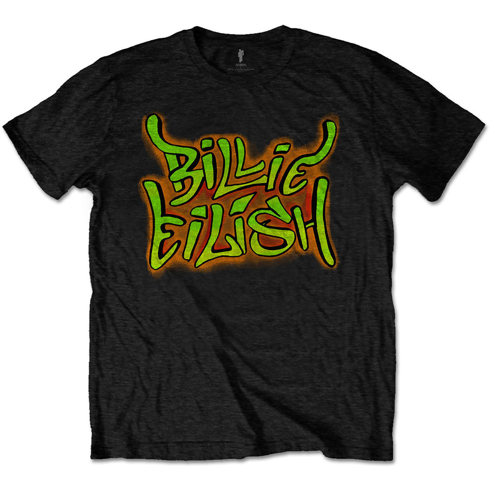 BILLIE EILISH ビリーアイリッシュ (新作 発売 ) Graffiti Tシャツ メンズ 公式 オフィシャル