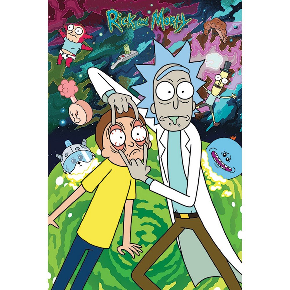 RICK AND MORTY リックアンドモーティ - Watch / ポスター 【公式 / オフィシャル】