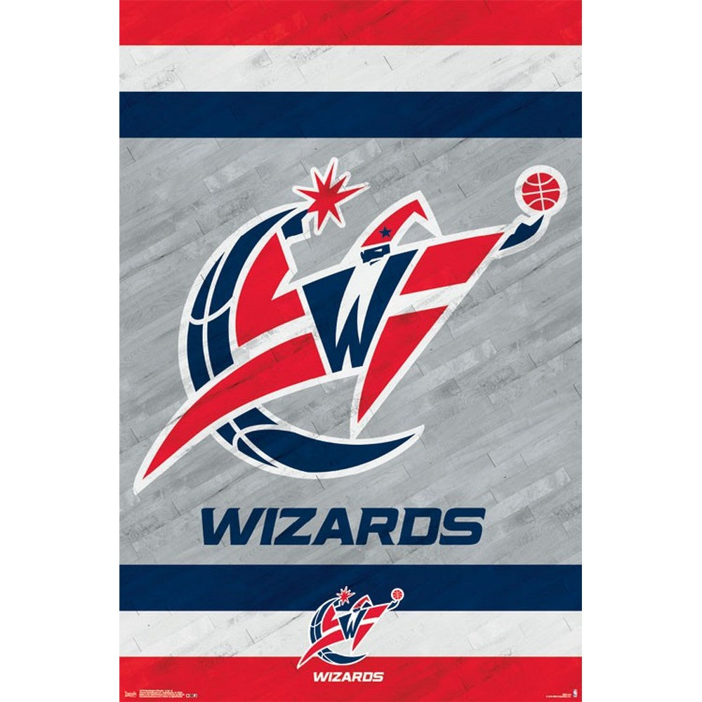 WASHINGTON WIZARDS（NBA） ワシントンウィザーズ - Logo / ポスター 【公式 / オフィシャル】