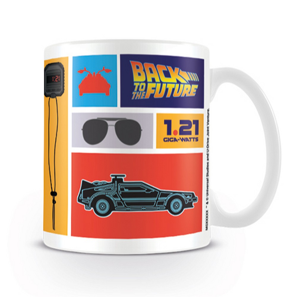 BACK TO THE FUTURE バックトゥザフューチャー (「BTTF2」 35周年 ) Collection マグカップ 公式 