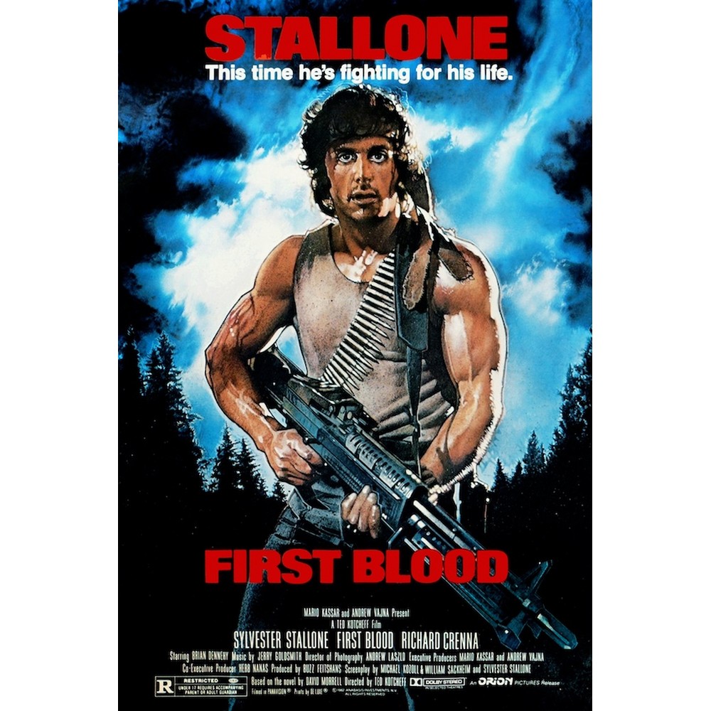 RAMBO ランボー - FIRST BLOOD / ポスター 【公式 / オフィシャル】