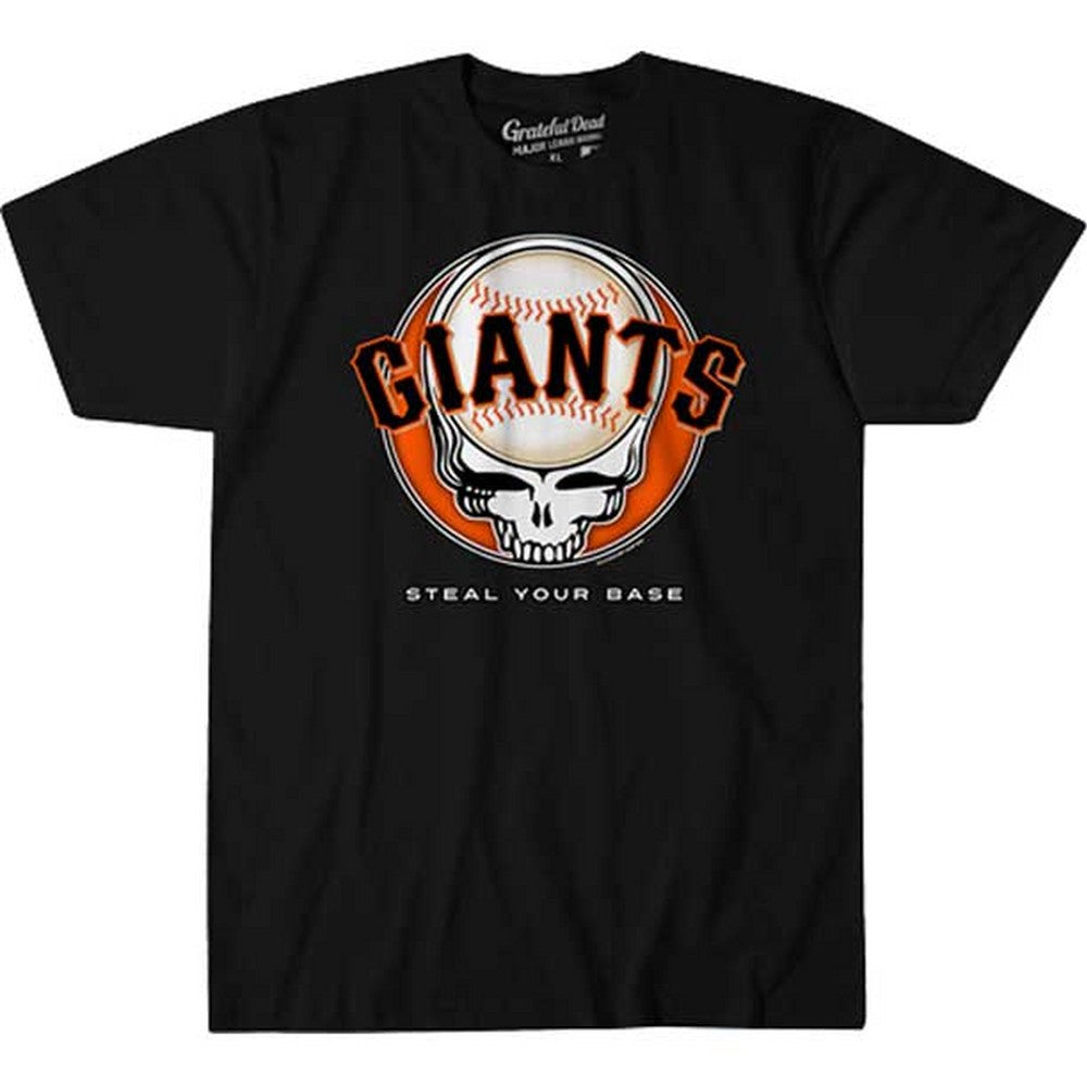 GRATEFUL DEAD グレイトフルデッド - SAN FRANCISCO GIANTS STEAL YOUR BASE / Tシャツ / メンズ 【公式 / オフィシャル】