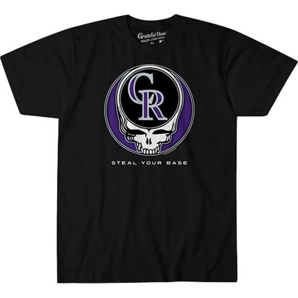 GRATEFUL DEAD グレイトフルデッド - COLORADO ROCKIES STEAL YOUR BASE / Tシャツ / メンズ 【公式 / オフィシャル】