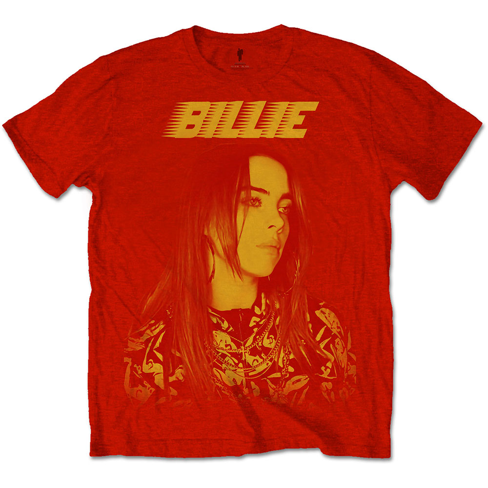 BILLIE EILISH ビリーアイリッシュ (新作 発売 ) Racer Logo Jumbo Tシャツ メンズ  公式 オフィシャル