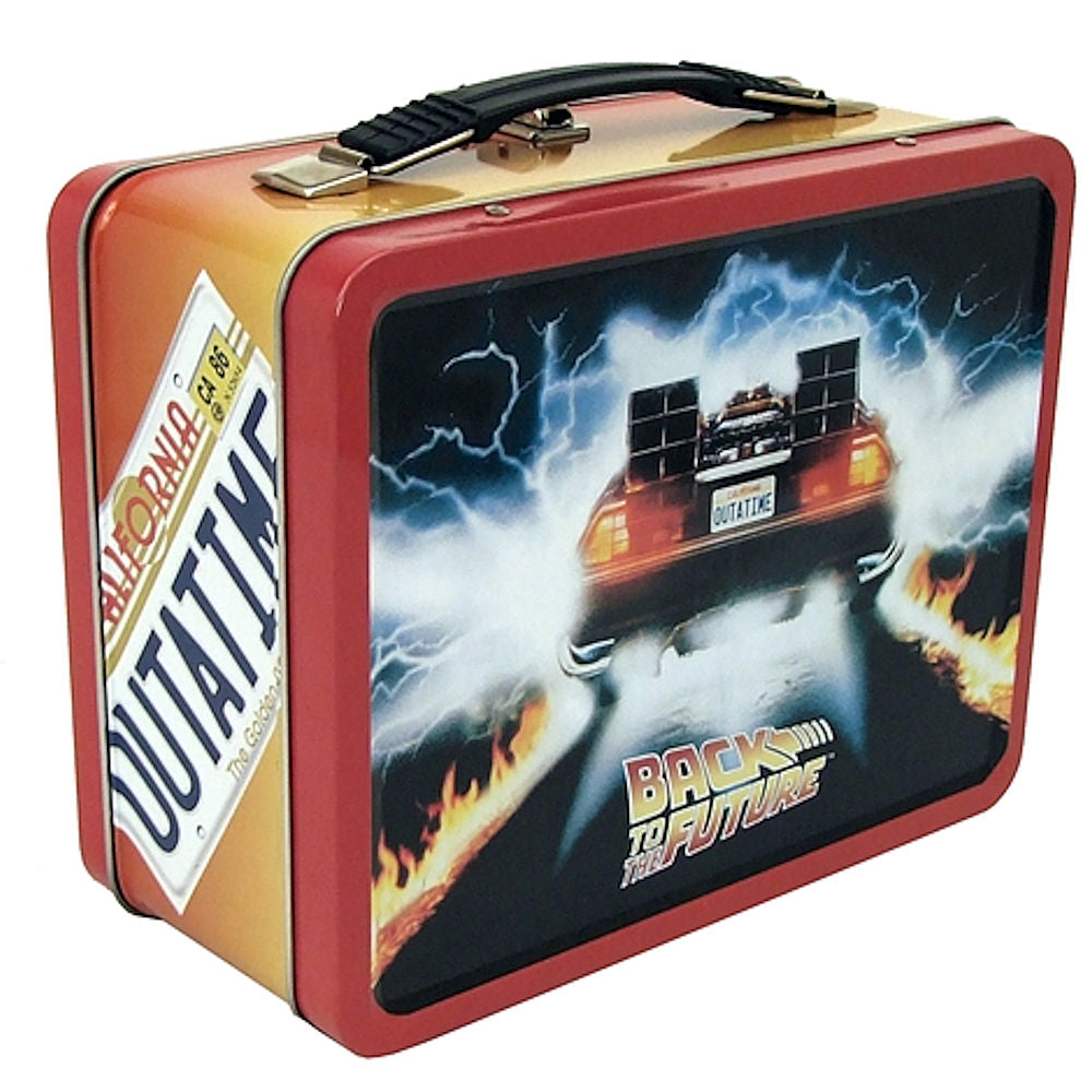 BACK TO THE FUTURE バックトゥザフューチャー (「BTTF2」 35周年 ) Tin Tote バッグ 公式 オフィシャル