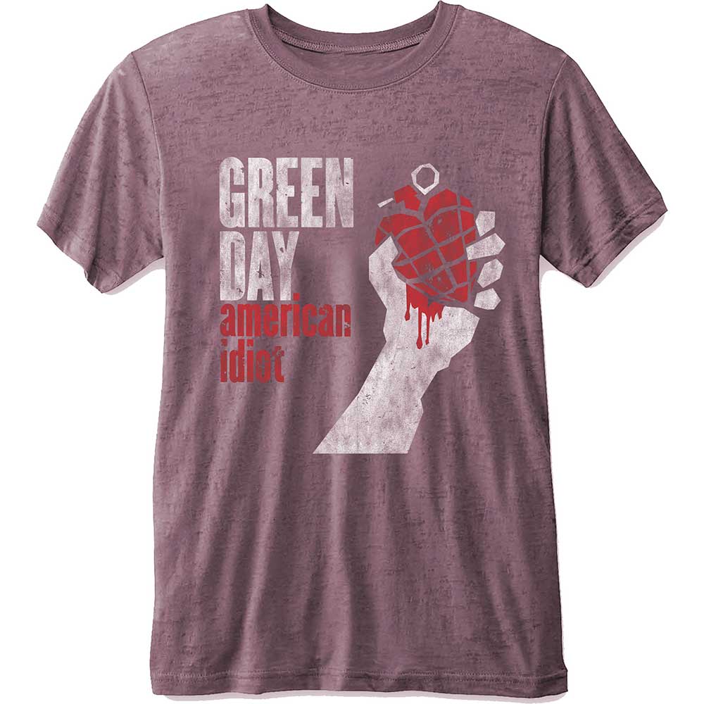 GREEN DAY グリーンデイ (2025年 2月 来日 ) - American Idiot (Burn Out) / Black Label（ブランド） / Tシャツ / メンズ 【公式 / オフィシャル】