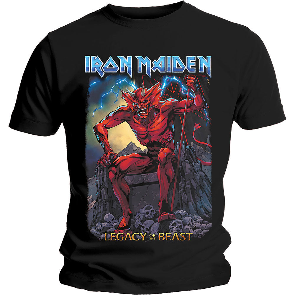 IRON MAIDEN アイアンメイデン (9月 来日 ) - Legacy of the Beast 2 Devil / Tシャツ / メンズ 【公式 / オフィシャル】