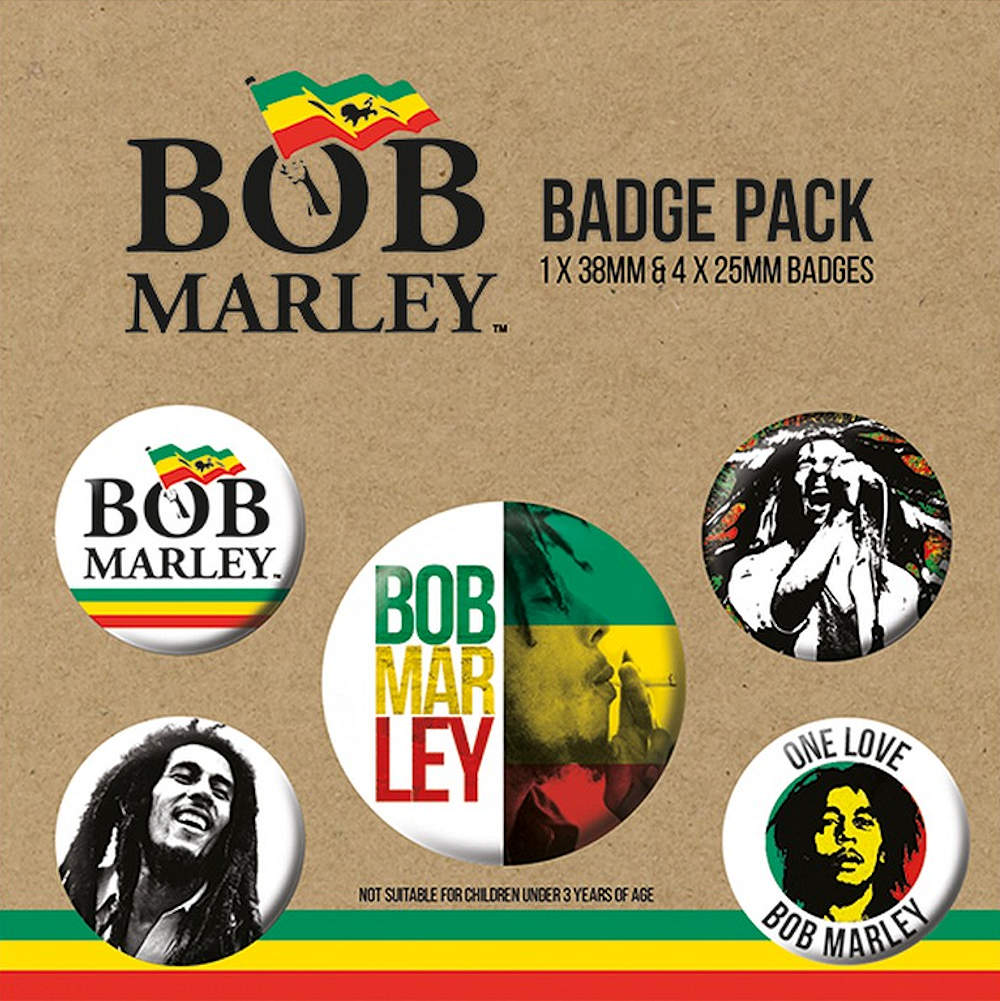 
                  
                    BOB MARLEY ボブマーリー (映画 公開記念 ) Bob Marley バッジ 公式 オフィシャル
                  
                