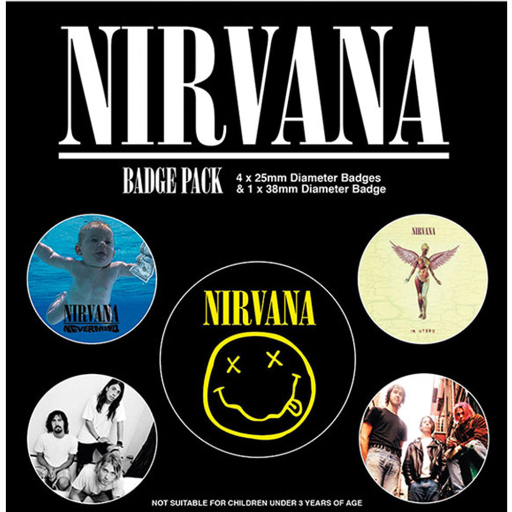 NIRVANA - (カート 追悼 30周年 ) - Iconic 5個セット