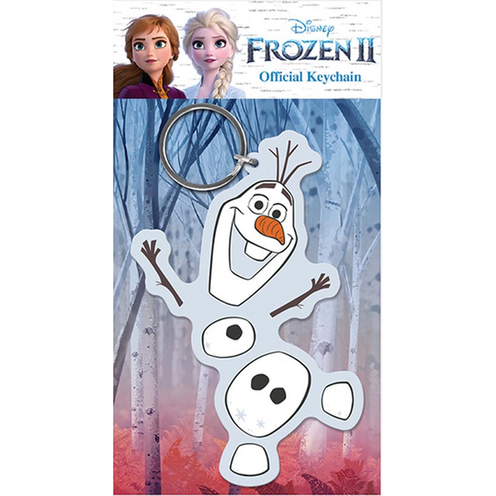 FROZEN 2 アナと雪の女王 - Olaf / ラバー・キーリング / キーホルダー 【公式 / オフィシャル】