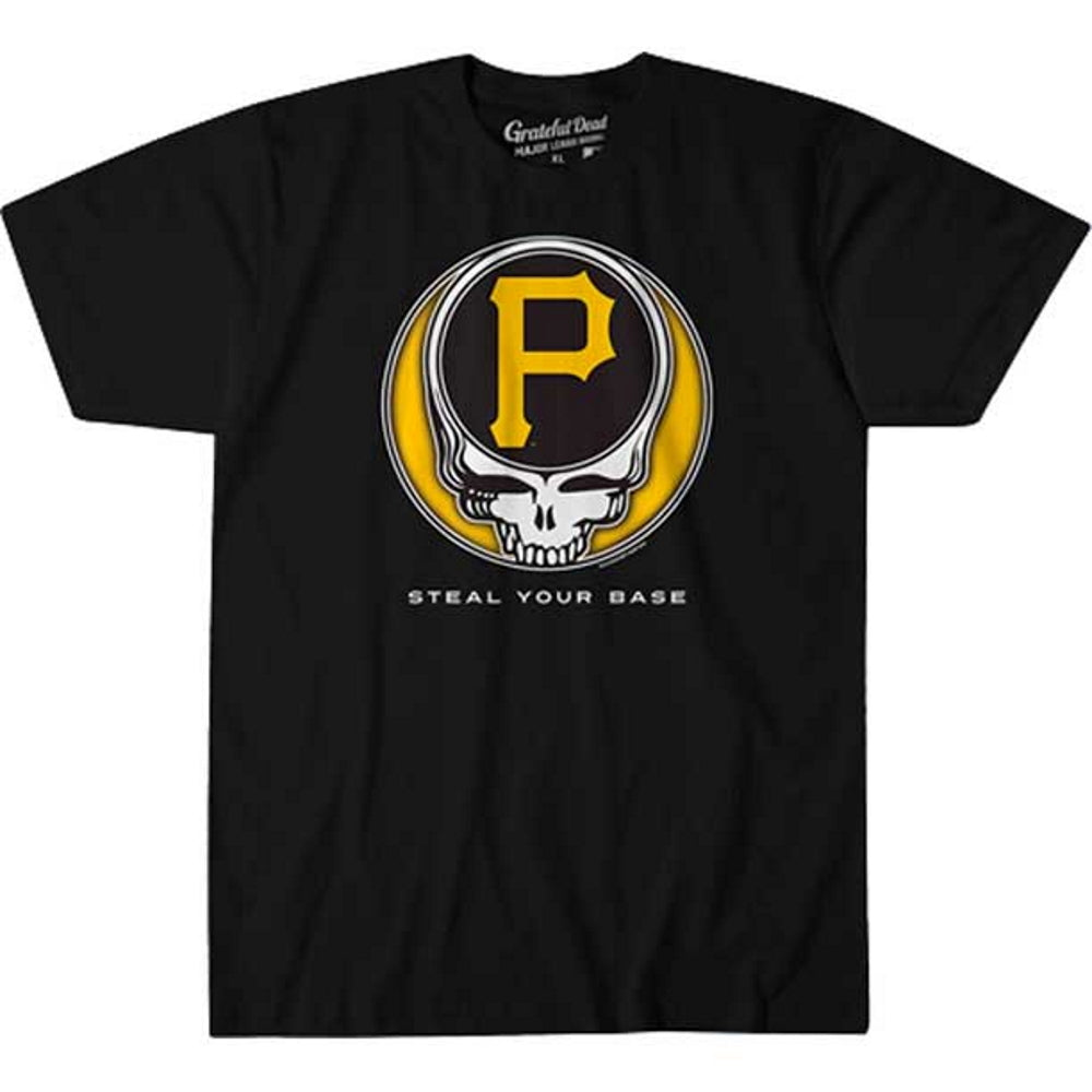 GRATEFUL DEAD グレイトフルデッド - PITTSBURGH PIRATES STEAL YOUR BASE / Tシャツ / メンズ 【公式 / オフィシャル】