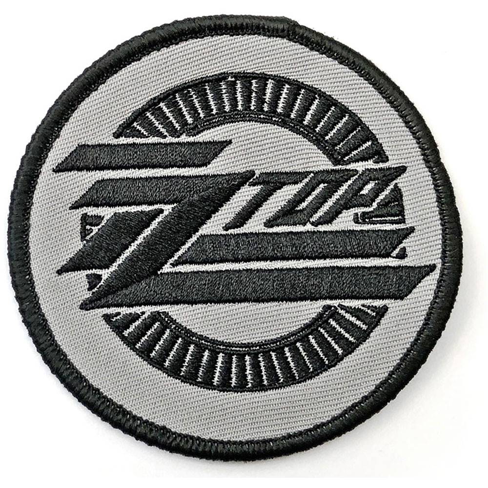 ZZ TOP ズィーズィートップ (結成 55周年 ) - Circle Logo / ワッペン 【公式 / オフィシャル】