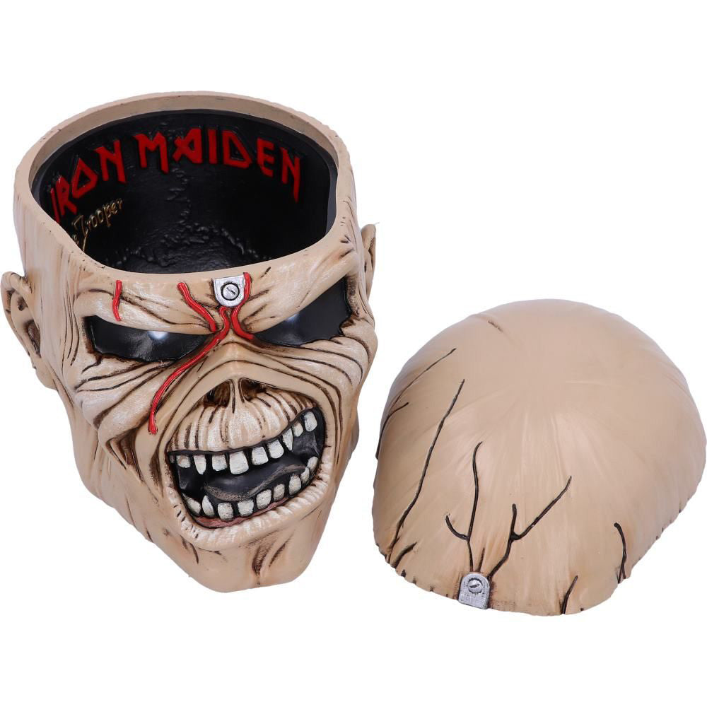 
                  
                    IRON MAIDEN アイアンメイデン (9月 来日 ) - Eddie The Trooper Head Trinket Box / インテリア置物 【公式 / オフィシャル】
                  
                