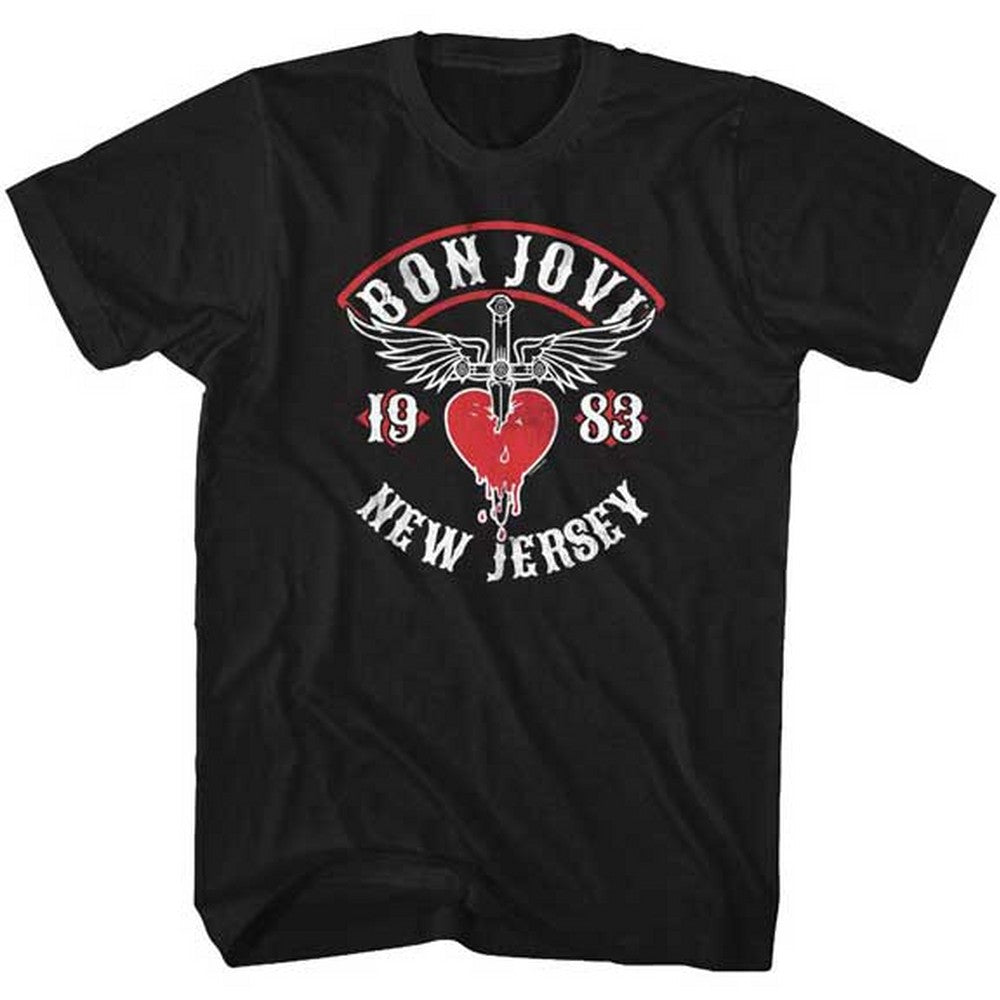 BON JOVI ボンジョヴィ - NJ38 / Tシャツ / メンズ 【公式 / オフィシャル】