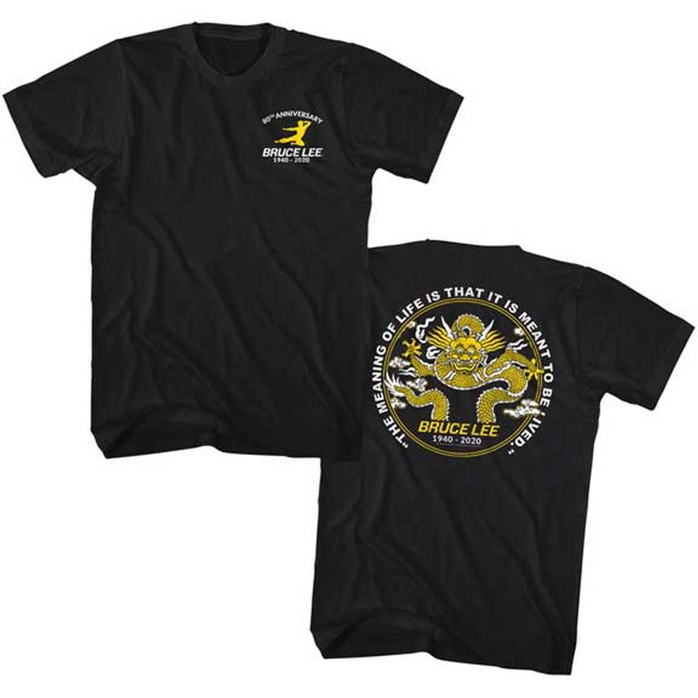 BRUCE LEE ブルースリー 80TH ANNIVERSARY Tシャツ メンズ 公式 オフィシャル