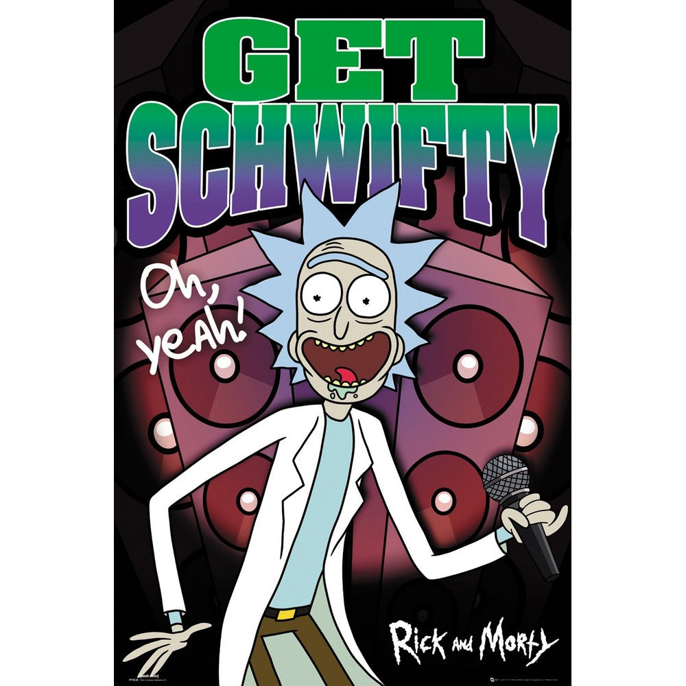 
                  
                    RICK AND MORTY リックアンドモーティ - Schwifty / ポスター 【公式 / オフィシャル】
                  
                