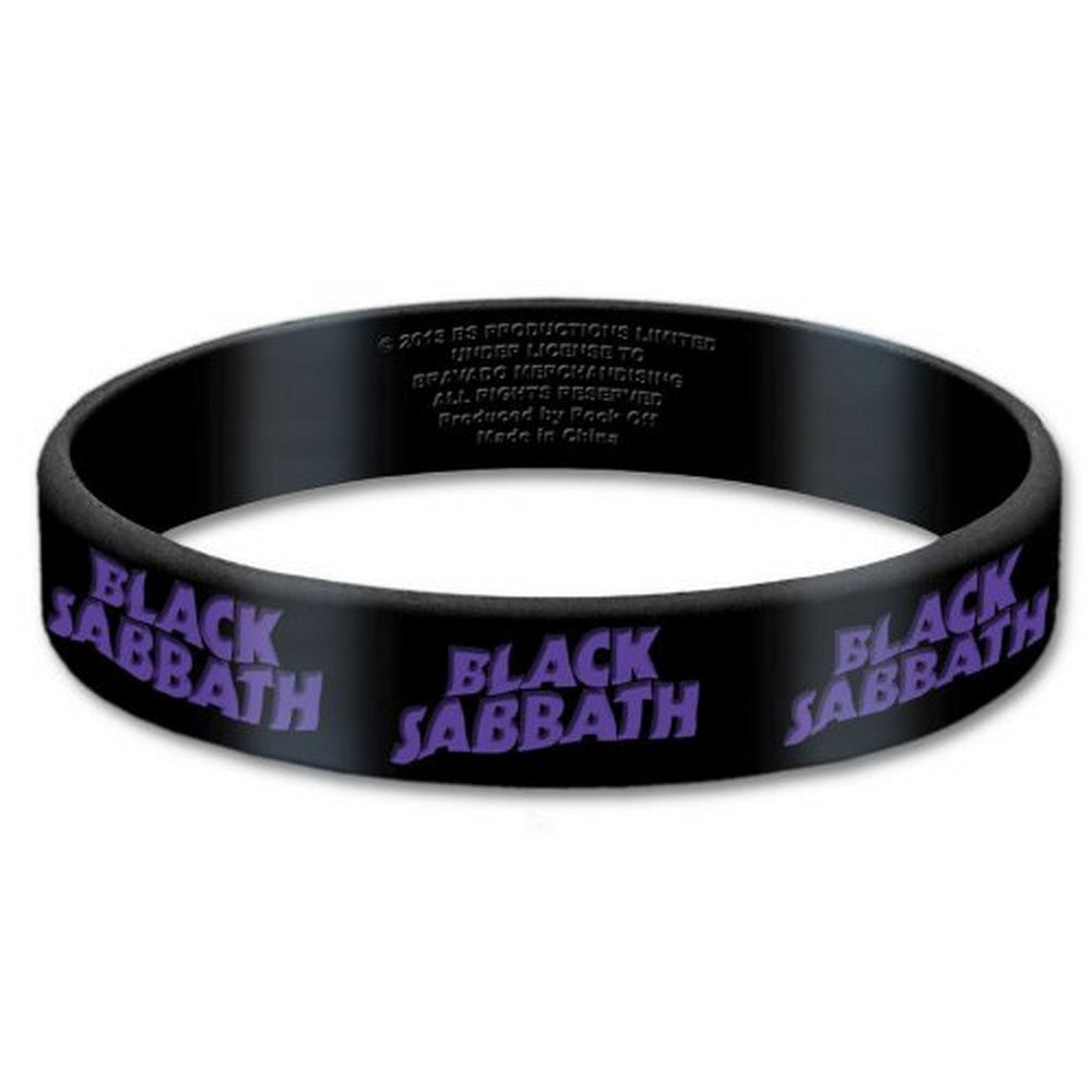 BLACK SABBATH ブラックサバス Logo リストバンド 公式 オフィシャル