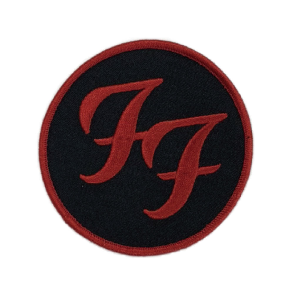 FOO FIGHTERS フーファイターズ (結成 30周年 ) - STANDARD PATCH: CIRCLE LOGO / ワッペン 【公式 / オフィシャル】