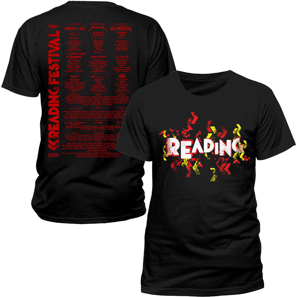 BABYMETAL ベビーメタル Reading 2015 Event Logo バックプリントあり Tシャツ メンズ  公式 オフィシャル