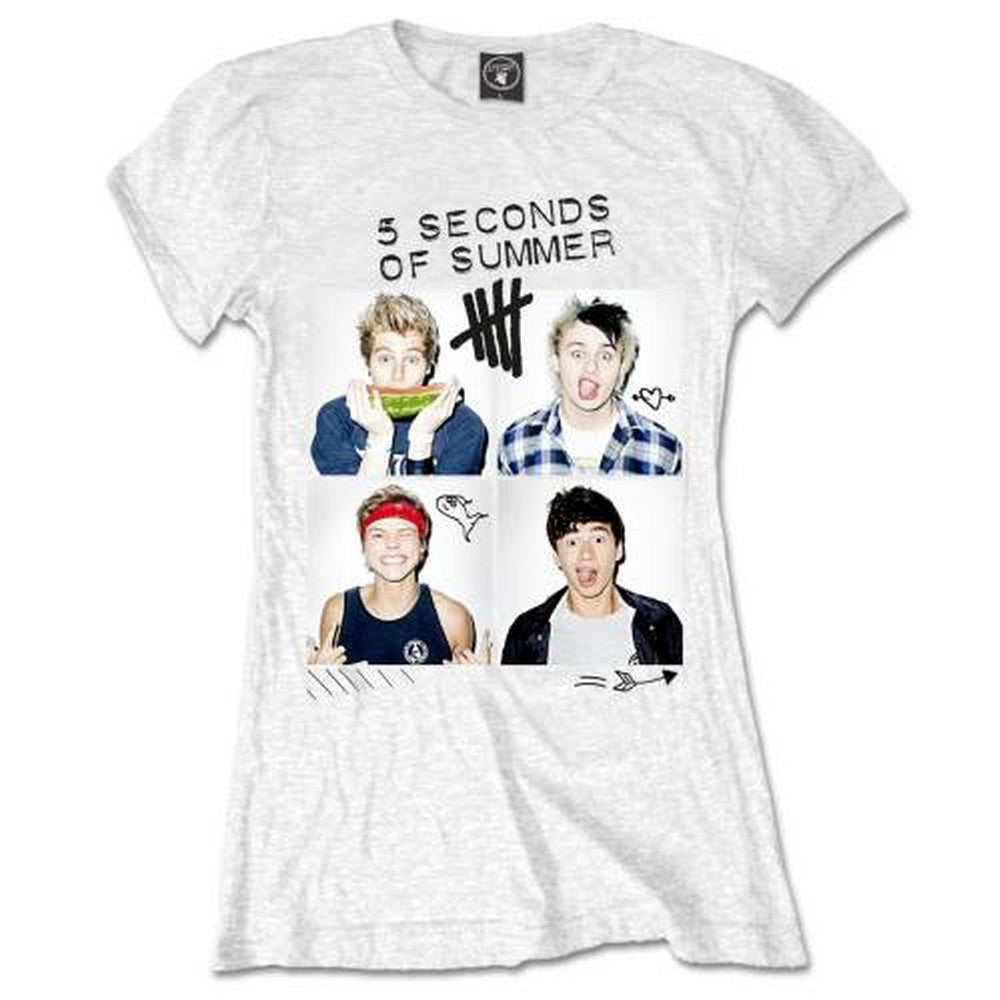 5 SECONDS OF SUMMER ファイヴセカンズオブサマー Scribbles with Skinny Fitting 公式 