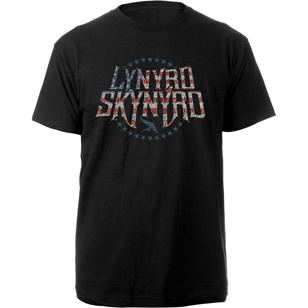 LYNYRD SKYNYRD レーナードスキナード (結成 60周年 ) - Stars & Stripes / Tシャツ / メンズ 【公式 / オフィシャル】