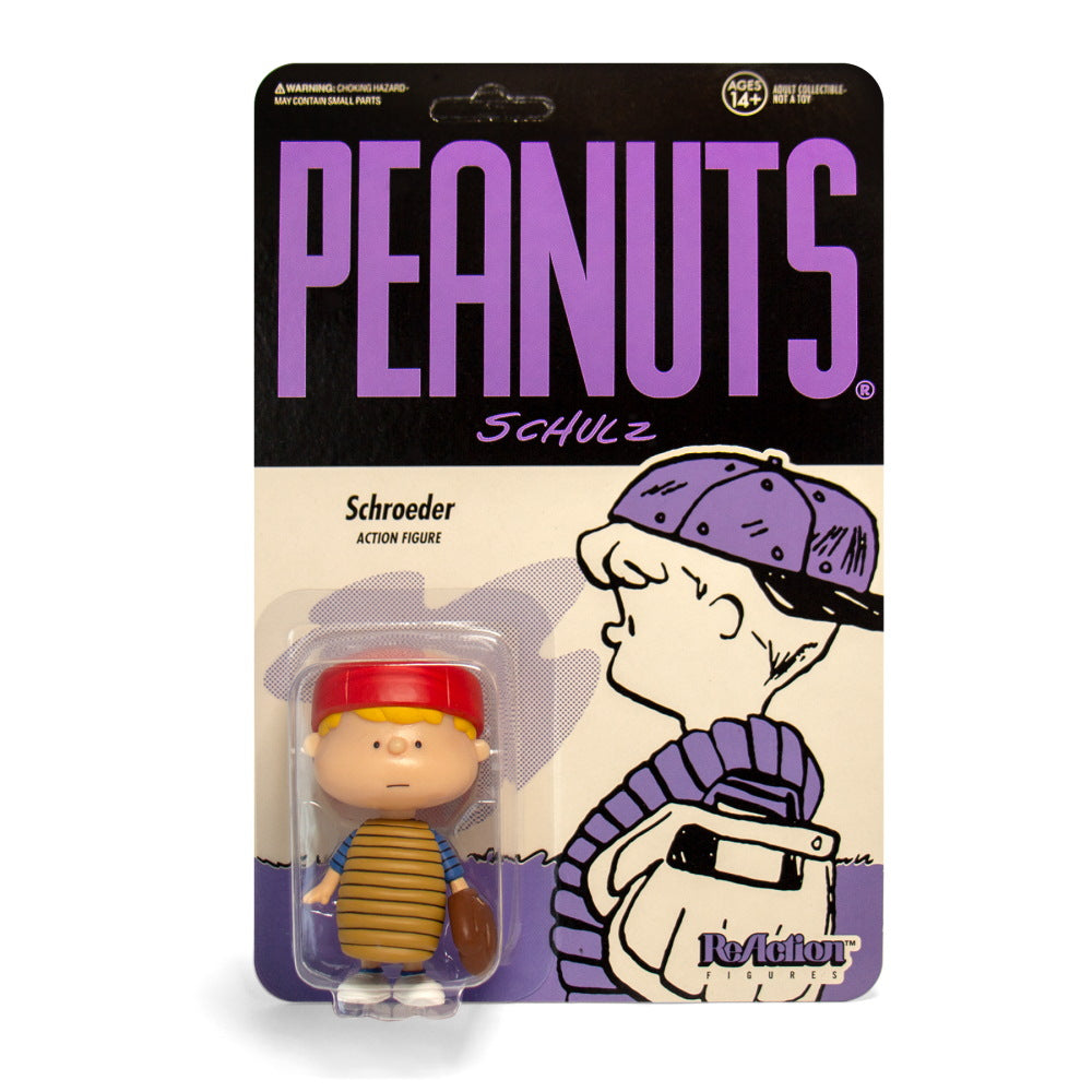 PEANUTS スヌーピー - REACTION FIGURE / BASEBALL SCHROEDER / フィギュア・人形 【公式 / オフィシャル】