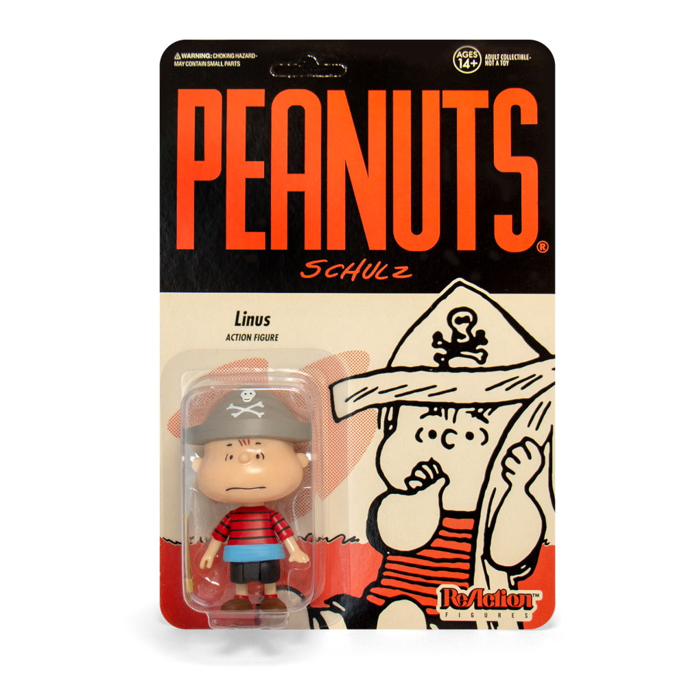 PEANUTS スヌーピー - REACTION FIGURE / PIRATE LINUS / フィギュア・人形 【公式 / オフィシャル】