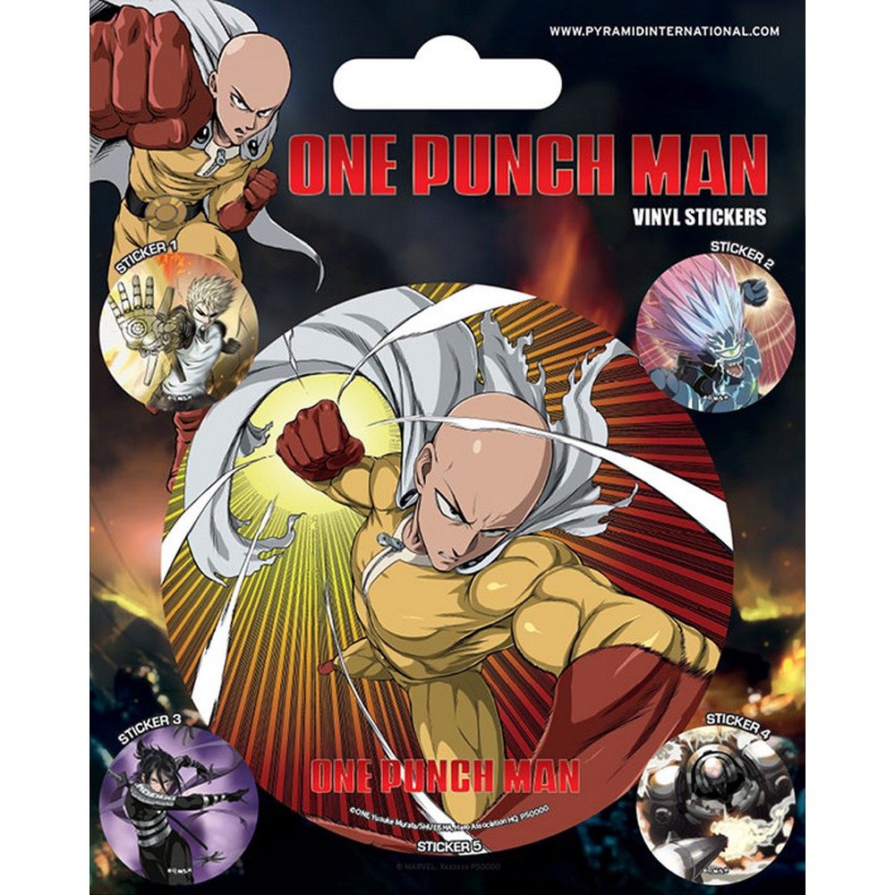 ONE PUNCH MAN ワンパンマン - Atomic Fist / ステッカー 【公式 / オフィシャル】