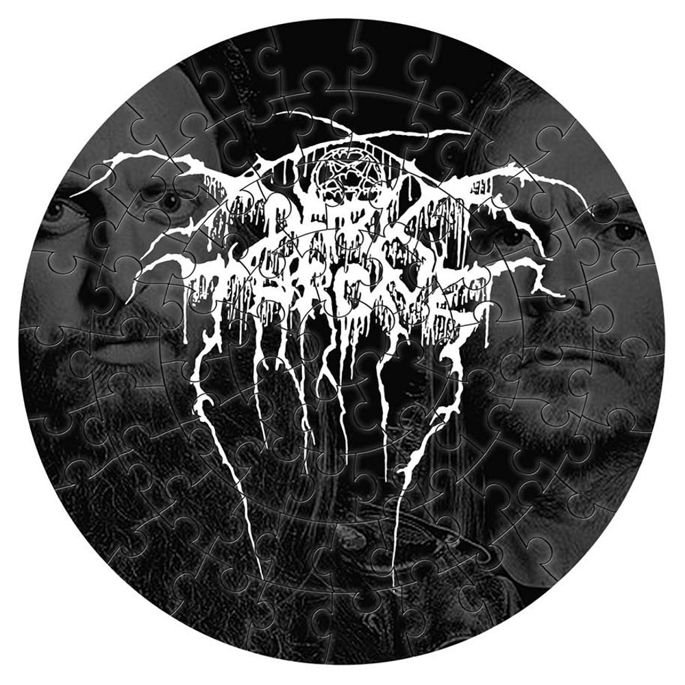 DARKTHRONE ダークスローン - Logo / 72ピース円形 / ジグソーパズル 【公式 / オフィシャル】