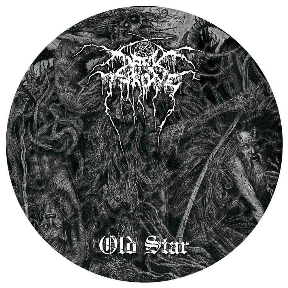 DARKTHRONE ダークスローン - Old Star / 72ピース円形 / ジグソーパズル 【公式 / オフィシャル】