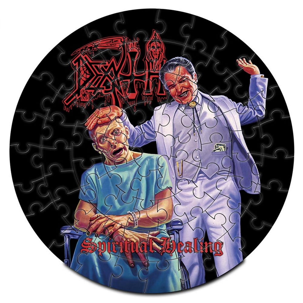 DEATH デス Spiritual Healing 72ピース円形 ジグソーパズル 公式 オフィシャル