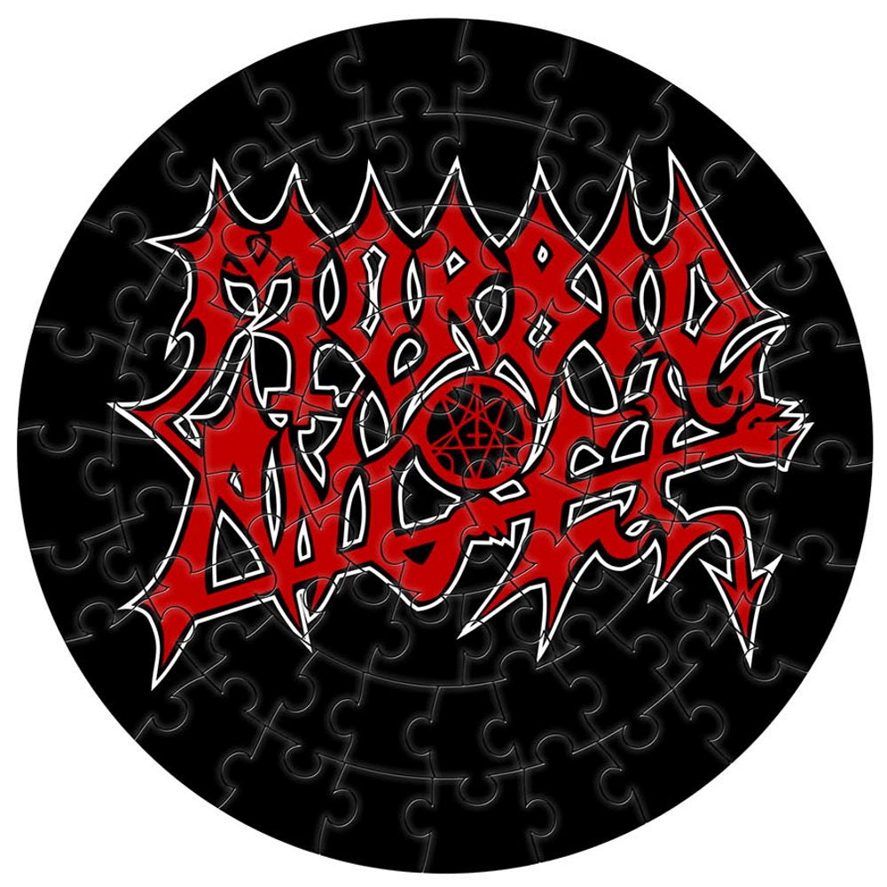 MORBID ANGEL モービッドエンジェル - Logo / 72ピース円形 / ジグソーパズル 【公式 / オフィシャル】