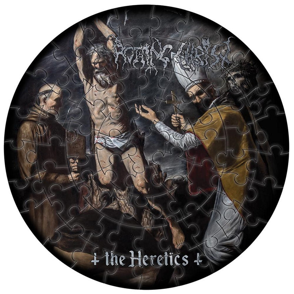 ROTTING CHRIST ロッティングクライスト - The Heretics / 72ピース円形 / ジグソーパズル 【公式 / オフィシャル】