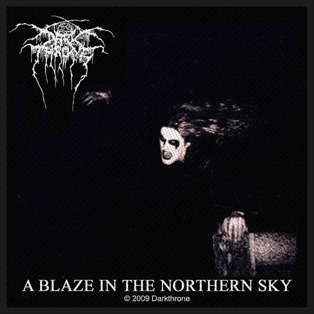 DARKTHRONE ダークスローン - A Blaze in the Northern Sky / ワッペン 【公式 / オフィシャル】