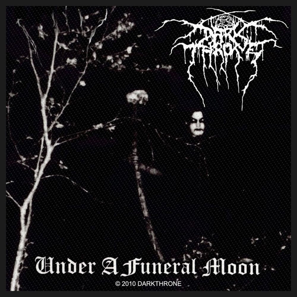 DARKTHRONE ダークスローン - Under A Funeral Moon / ワッペン 【公式 / オフィシャル】