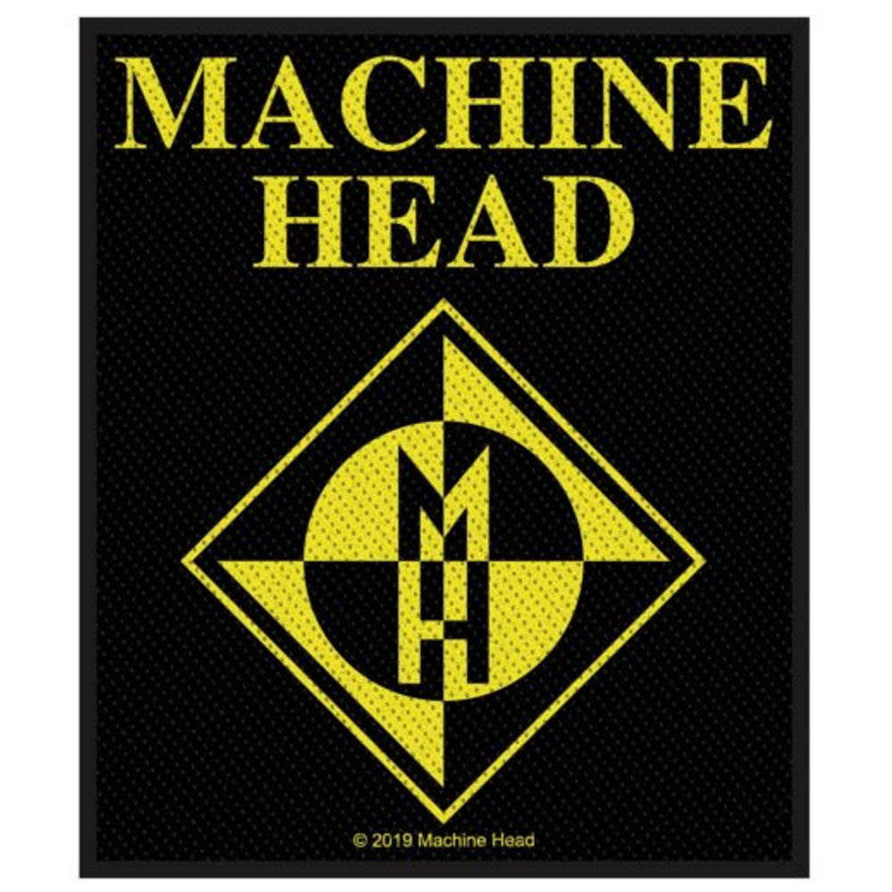 MACHINE HEAD マシーンヘッド - Diamond Logo / ワッペン 【公式 / オフィシャル】