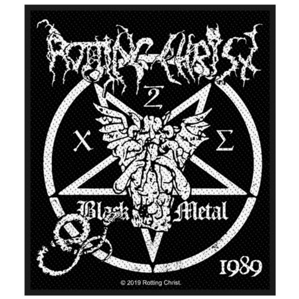 ROTTING CHRIST ロッティングクライスト - Black Metal / ワッペン 【公式 / オフィシャル】